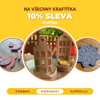 🎨 Speciální akce pro milovníky keramiky v naší FB skupině! 🎨 Jste vášnivým keramikem a hledáte něco, co vaše projekty...